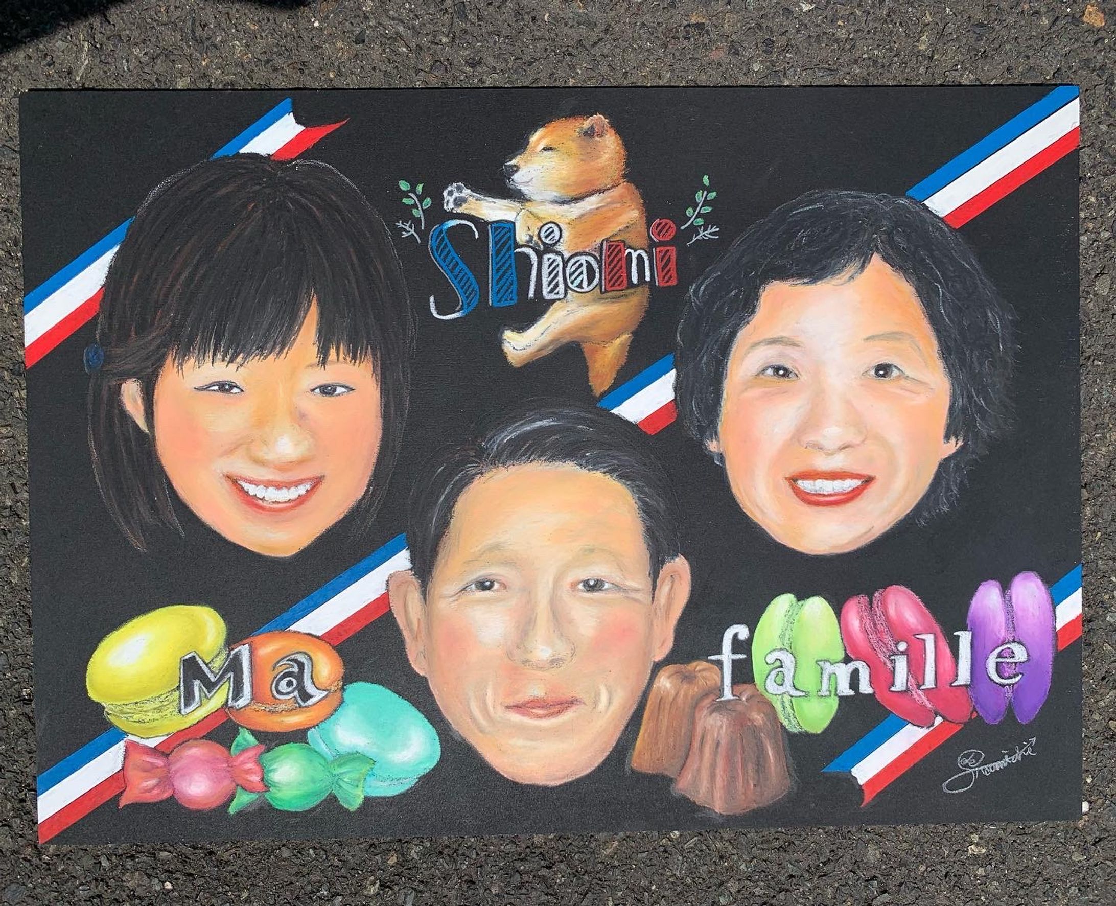 家族のポートレートボード-1