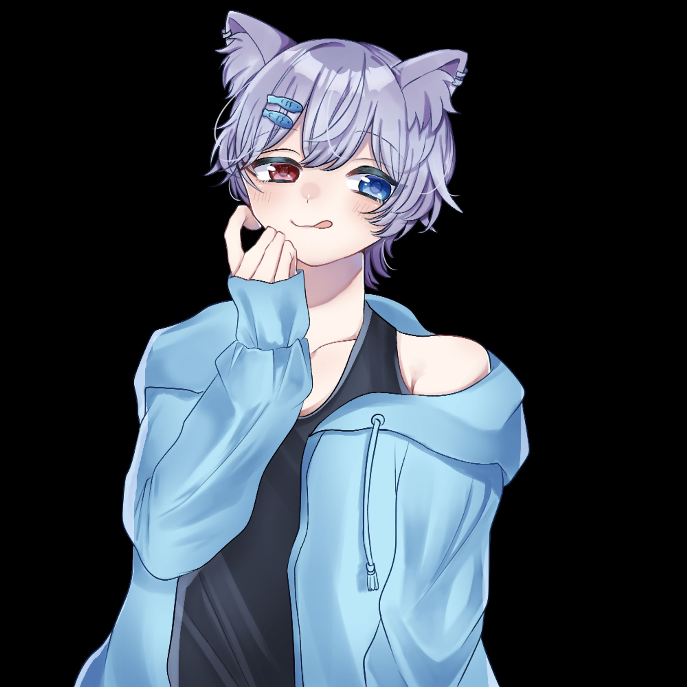 真白様 人物イラスト-1