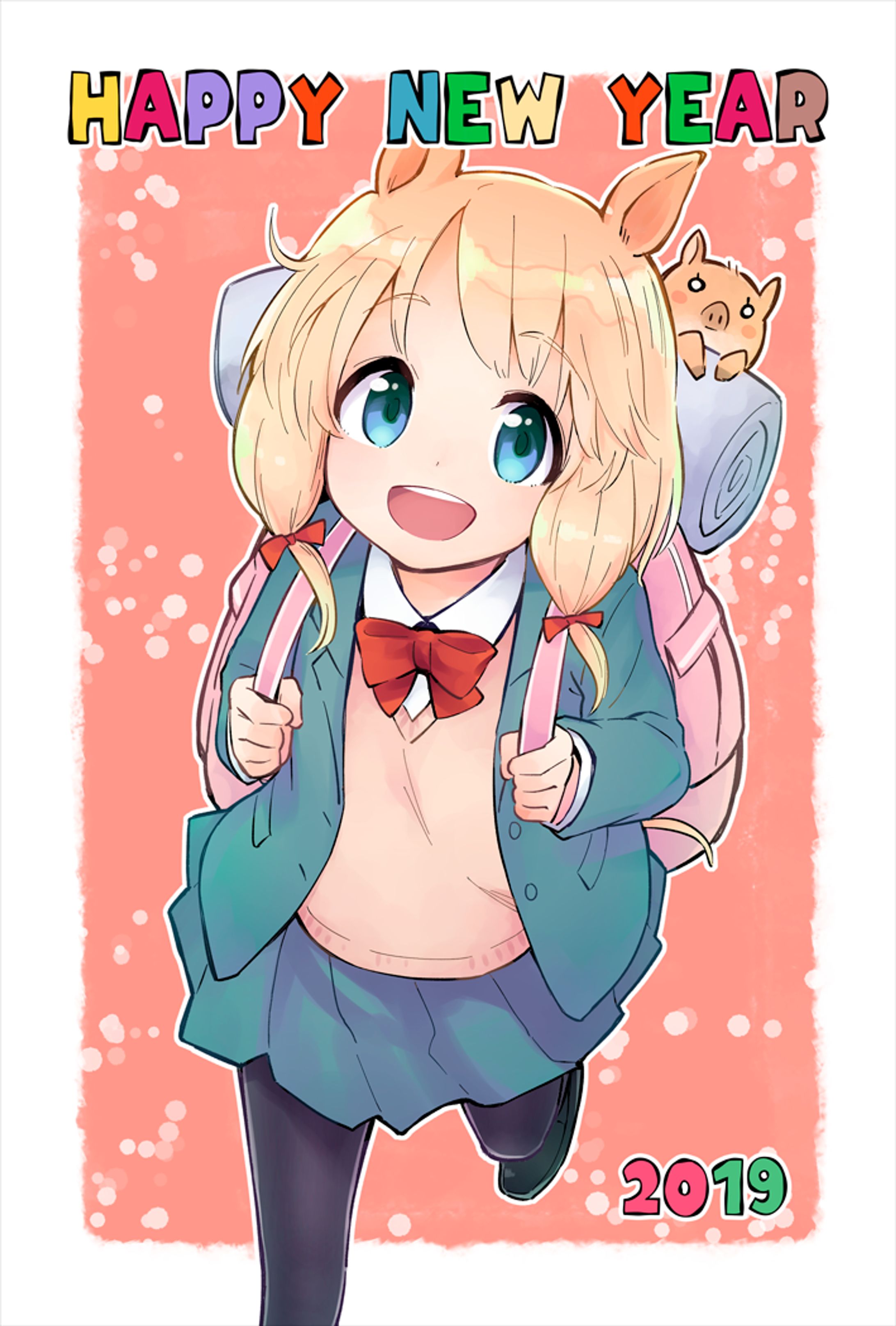 オリジナル（2019年賀絵）-1