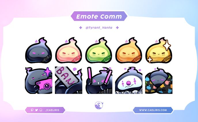 Badges & Emotes for Vantacrow Bringer