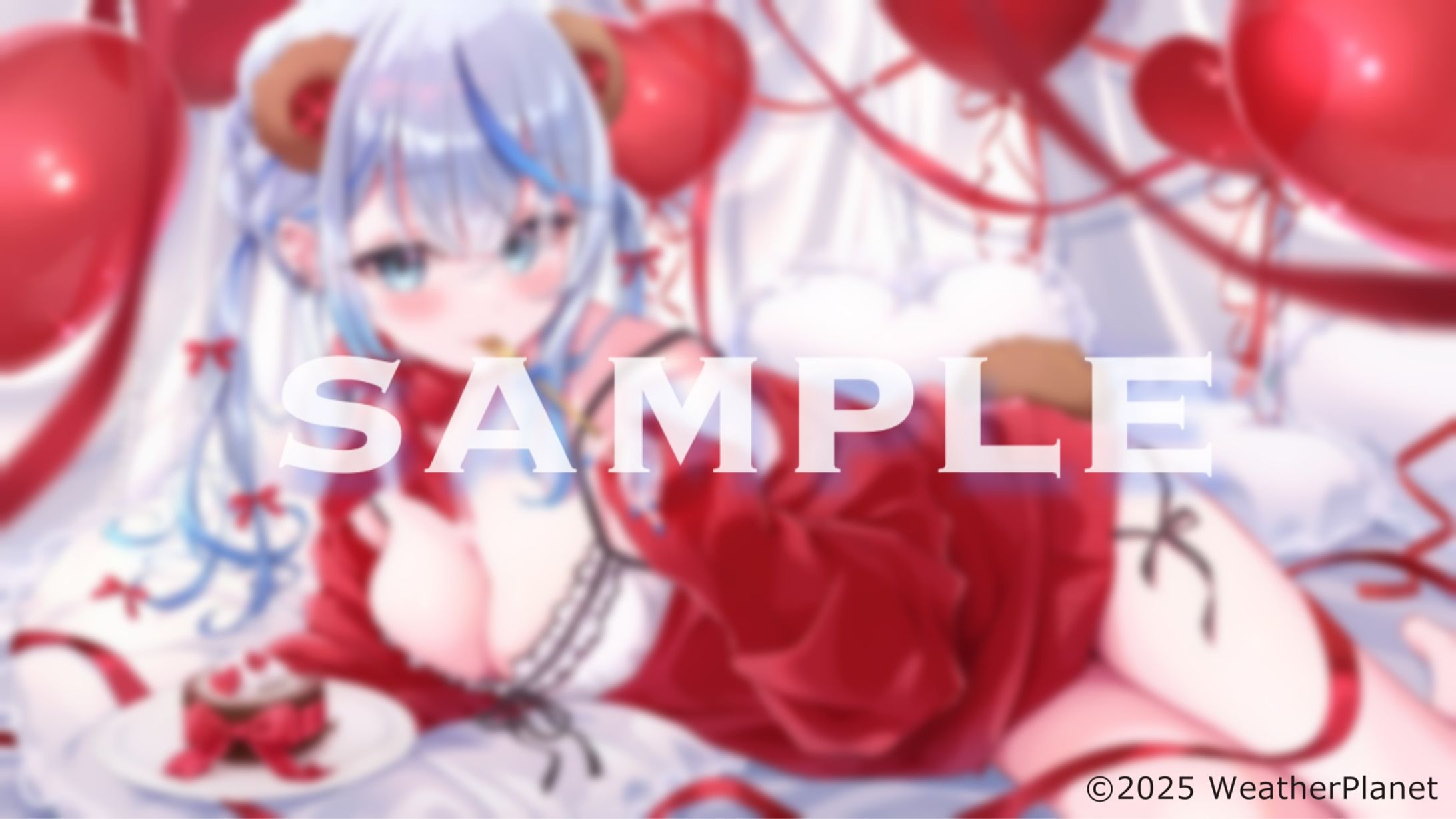 【企業様】Weather Planet所属 雨海ルカ様 2026年2月ファンクラブ限定壁紙イラスト-1