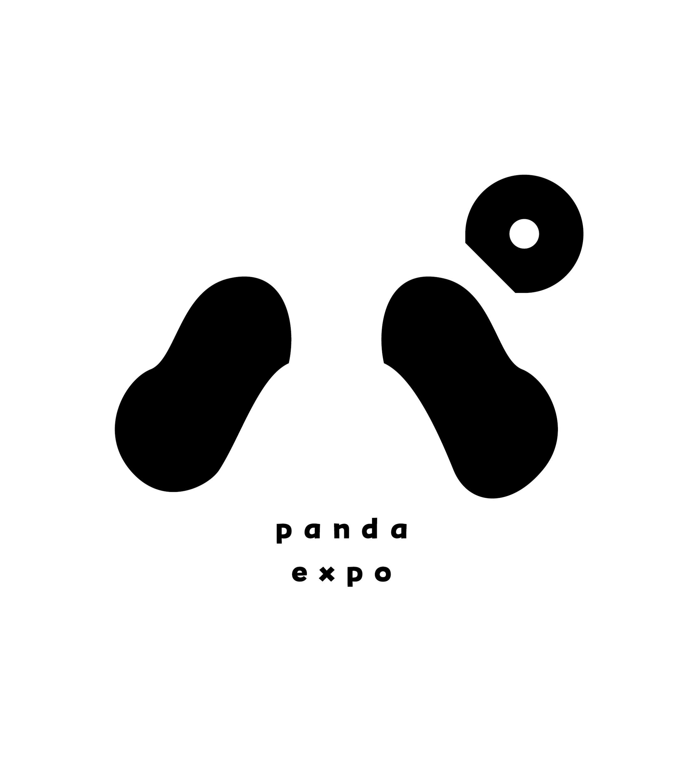 ポップアップショップ「パンダ博」ロゴ-1