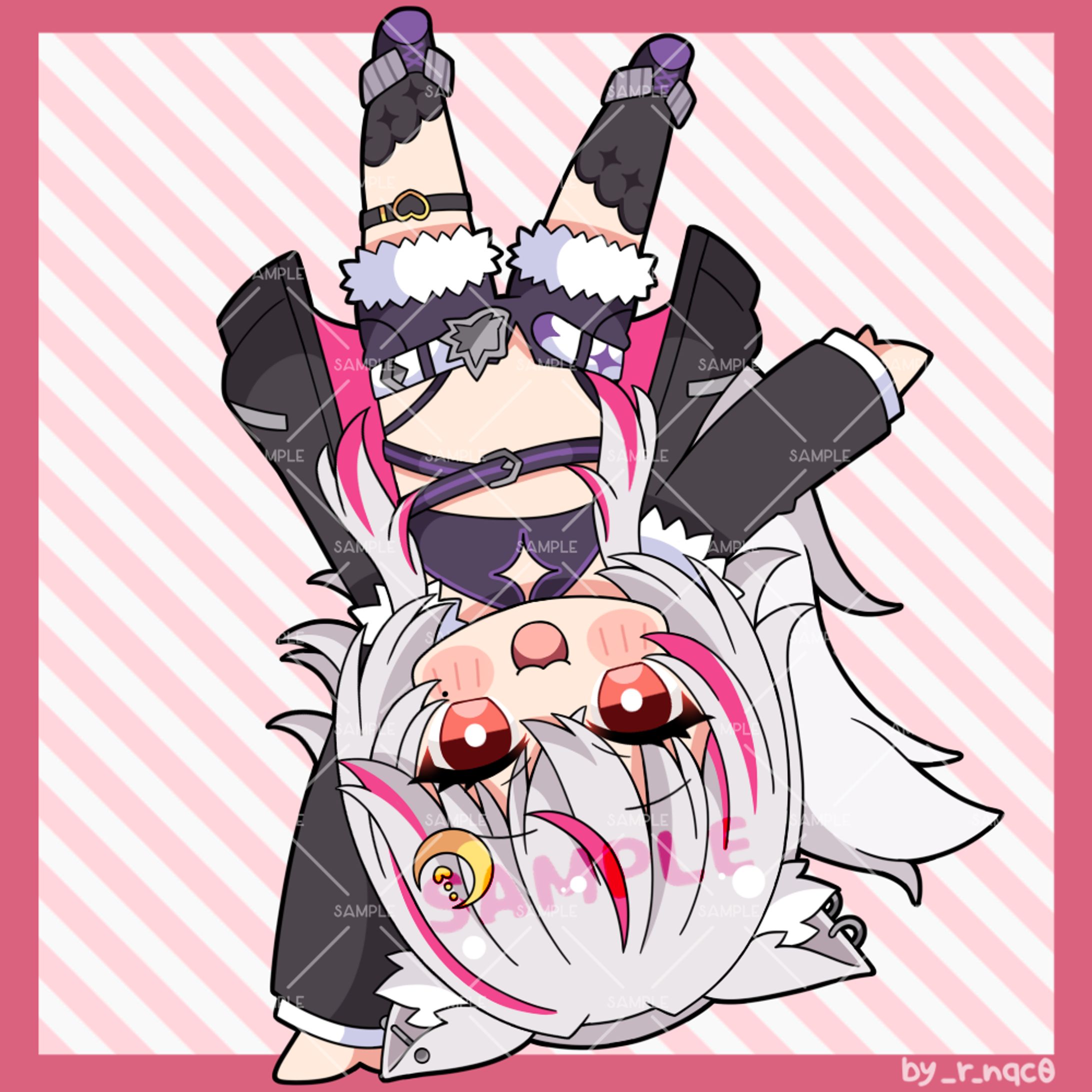 【fans】真神ハティ様　グッズイラスト-1