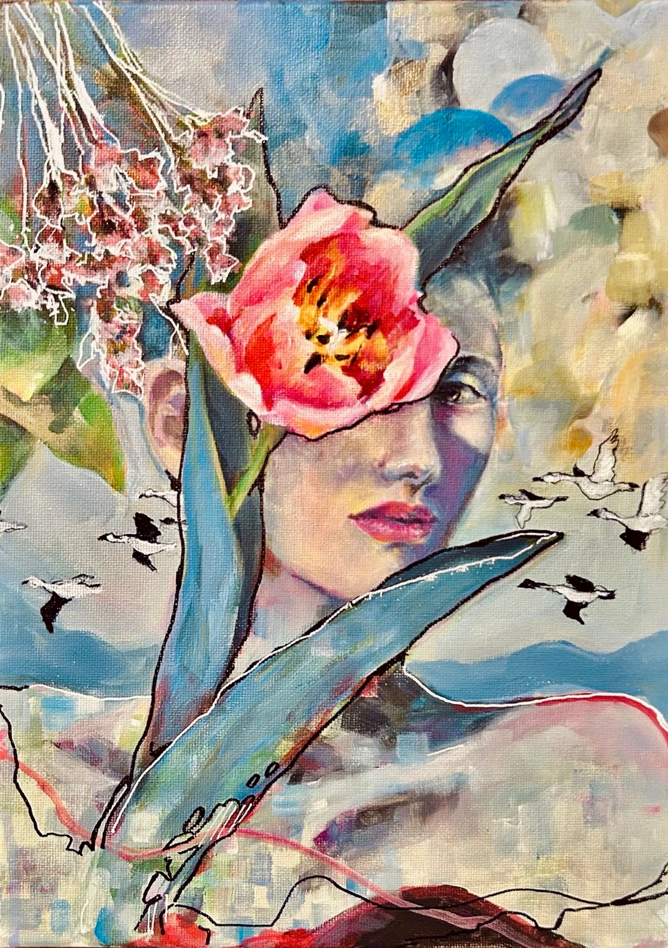 油絵-1