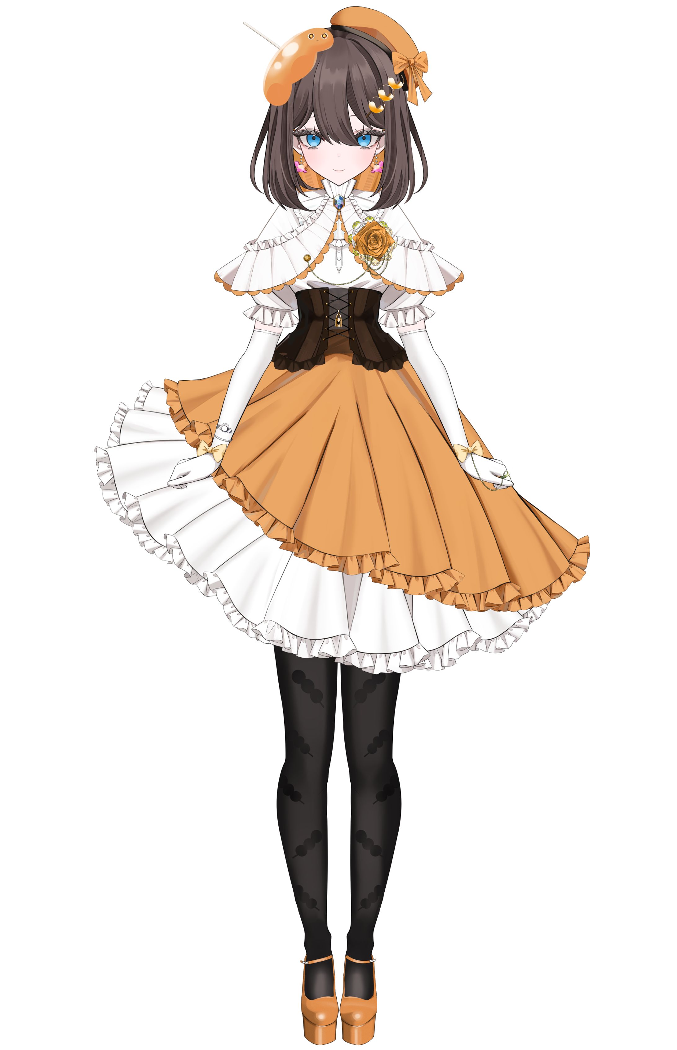 【お仕事】VTuber　挿頭持みたらみんちゃん　立ち絵制作(パーツ分け込)-1