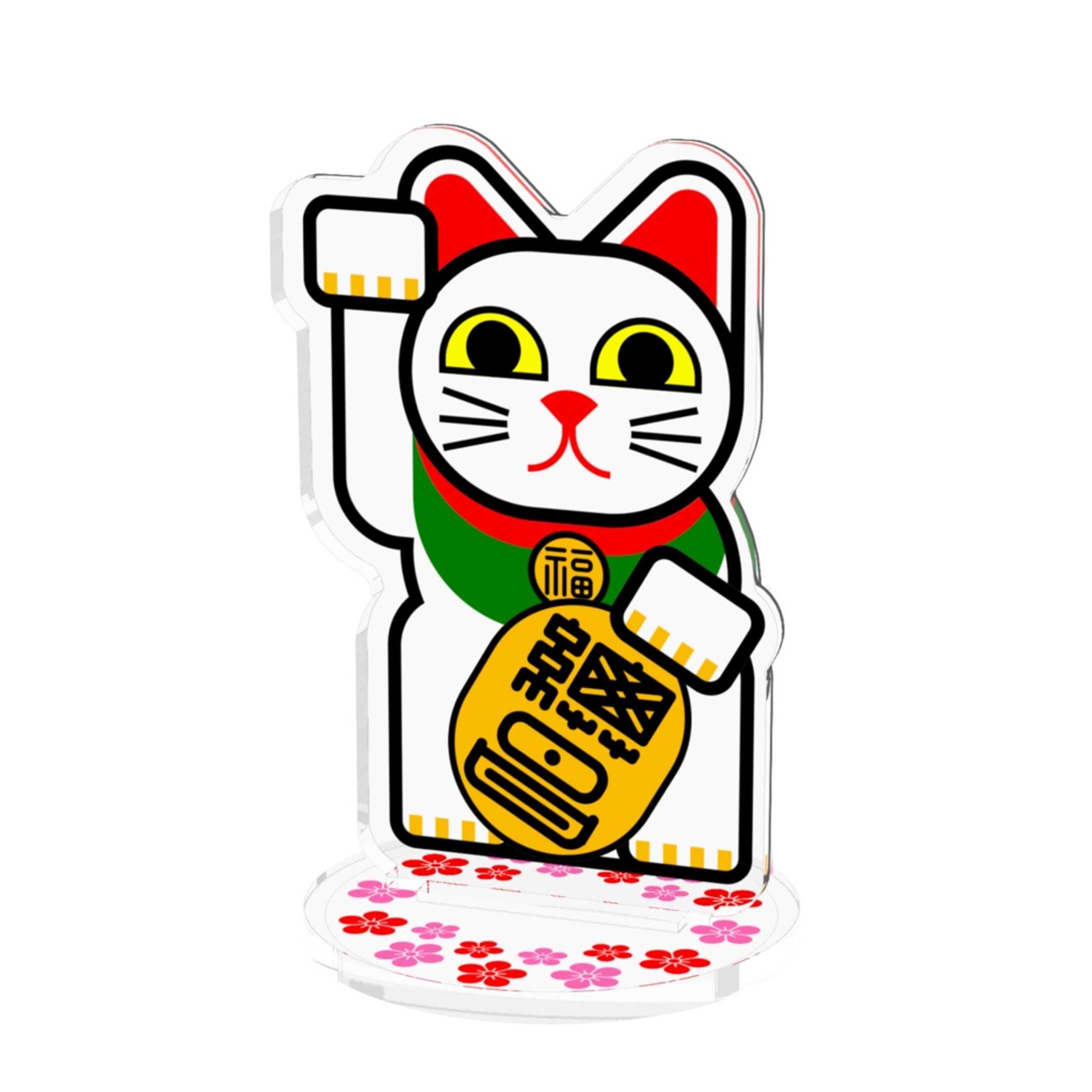 招き猫（アクリルフィギュア）-1