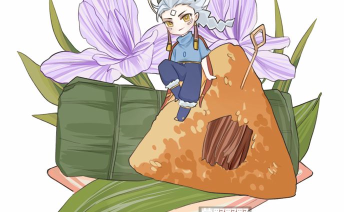 Chibi sky character fanart Illustration