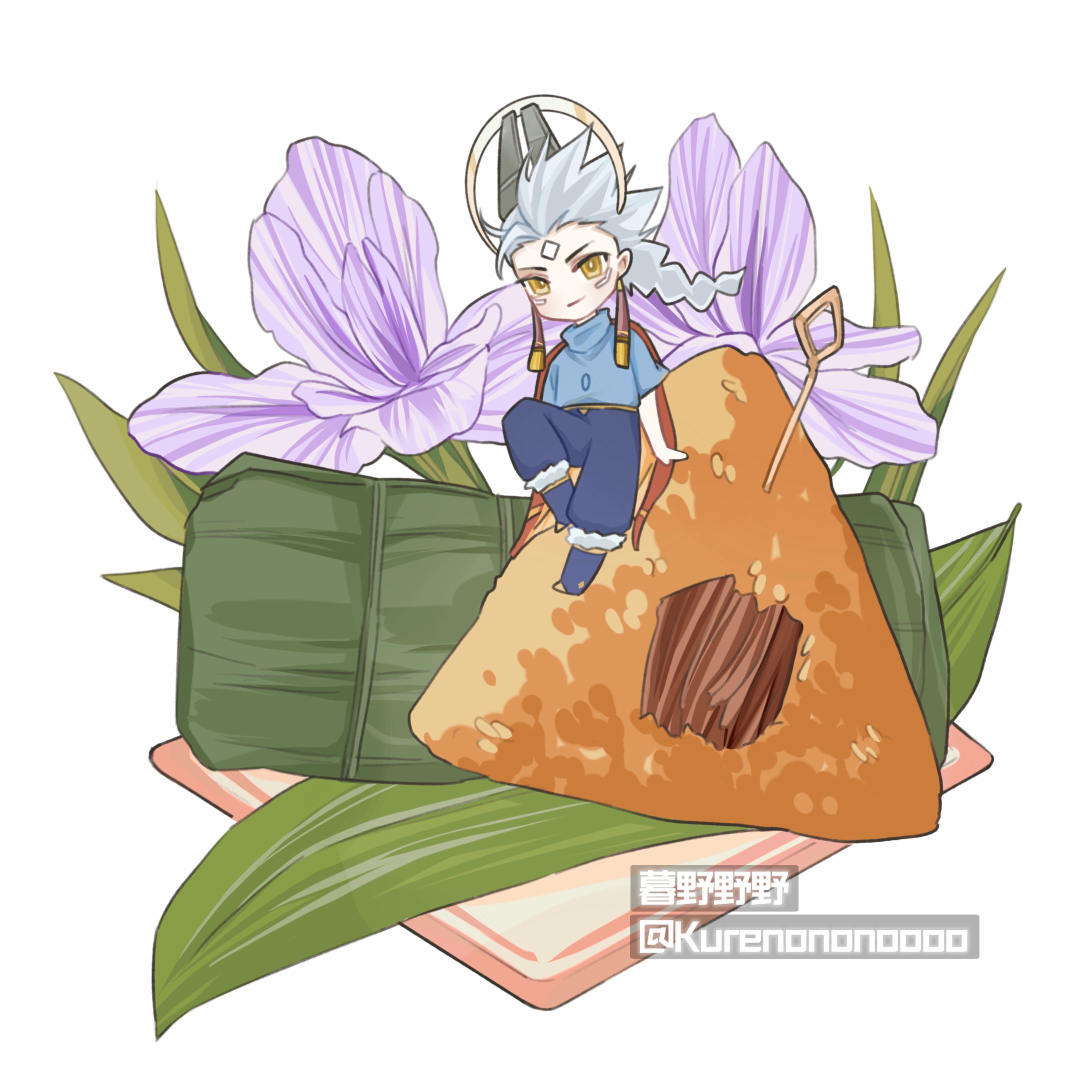 Chibi sky character fanart Illustration-1