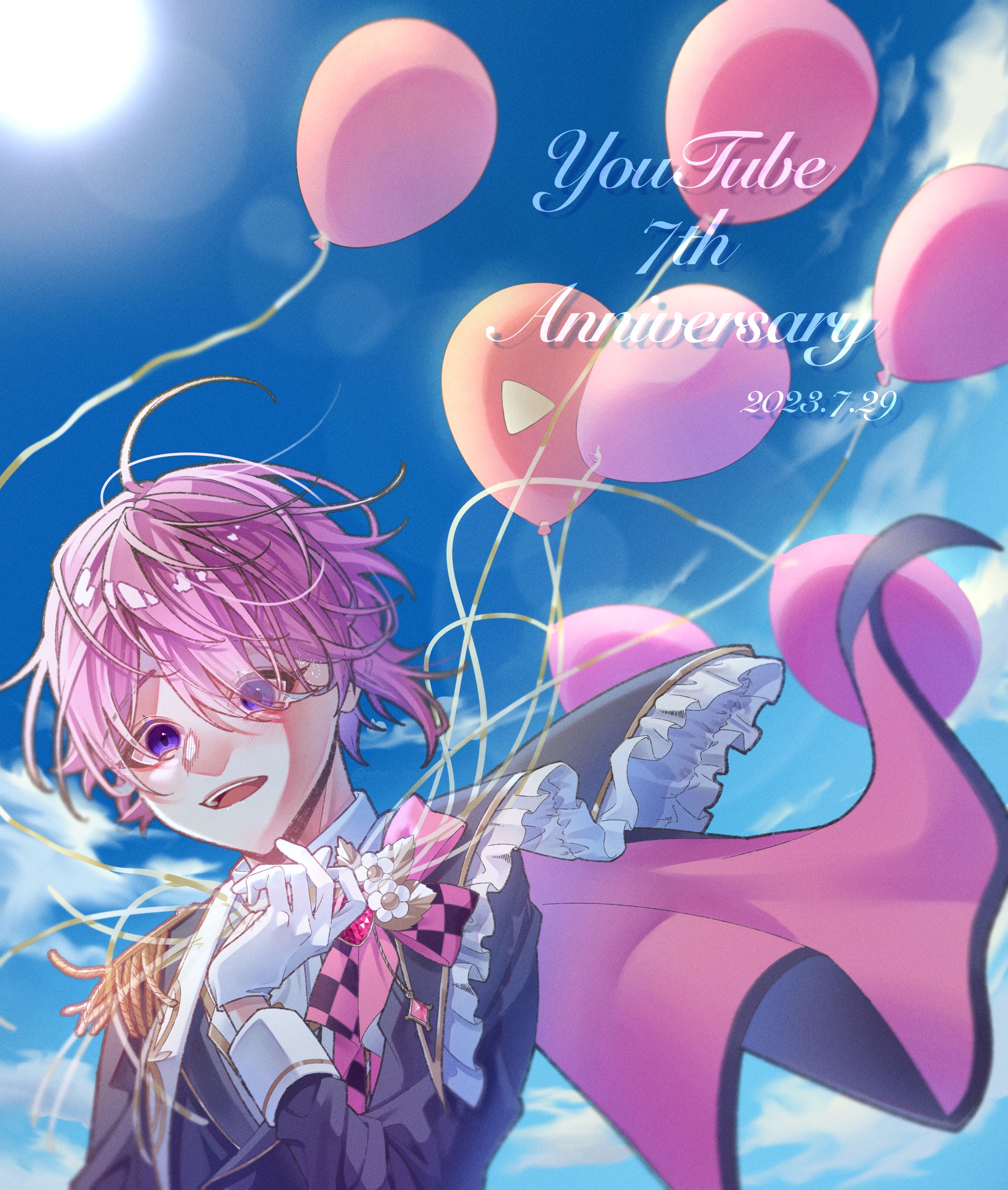 ファンアート【胸下】-1