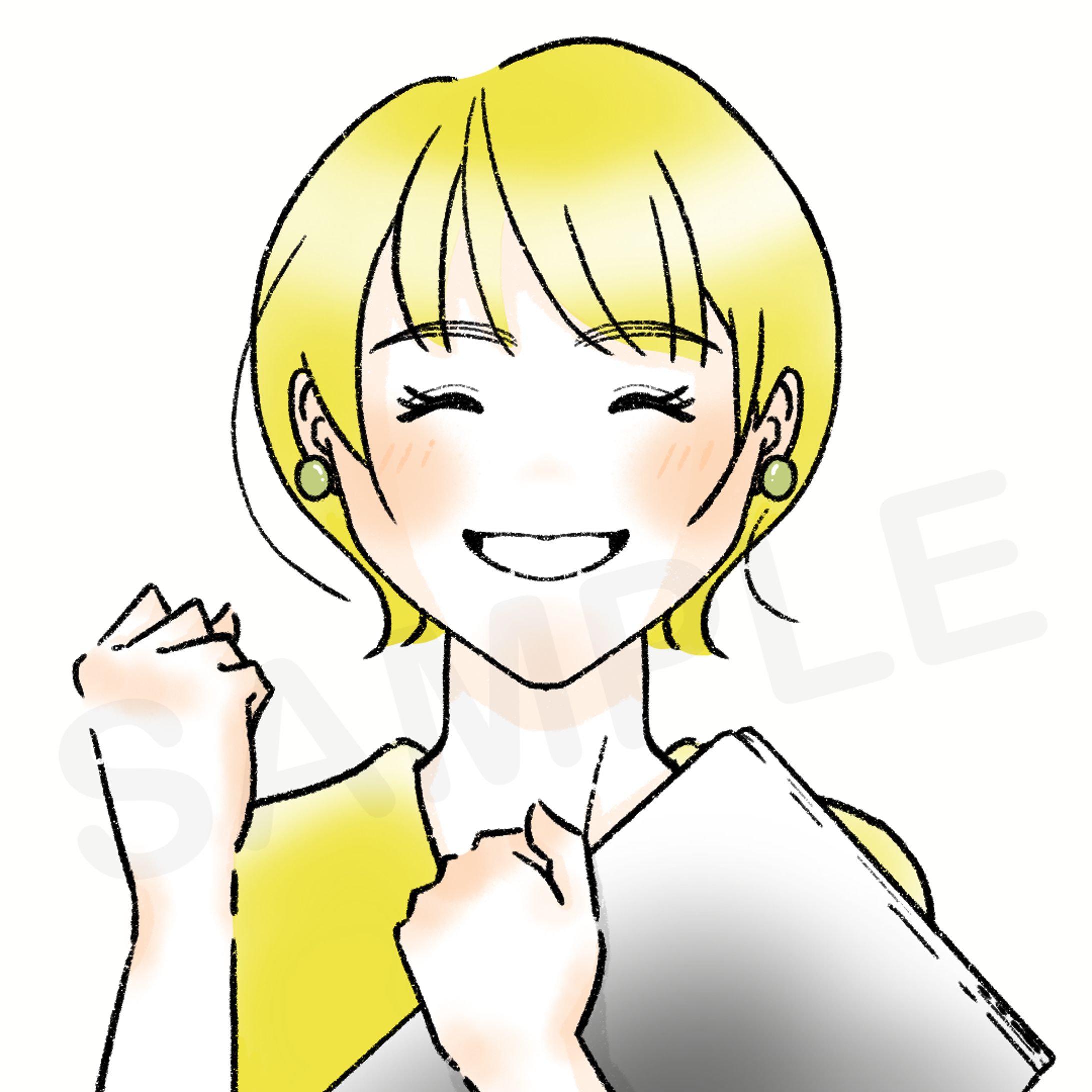 似顔絵｜Lisa74様-1