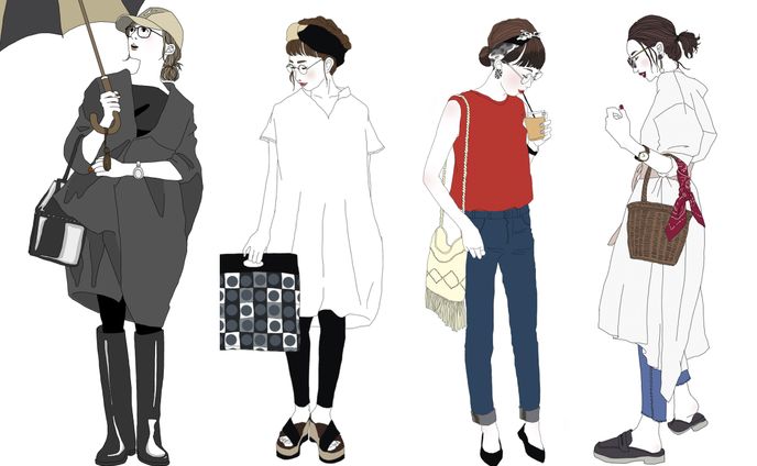 ファッションイラスト