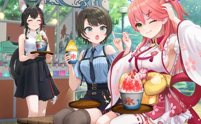 ミオみこスバ かき氷（非公式FA）