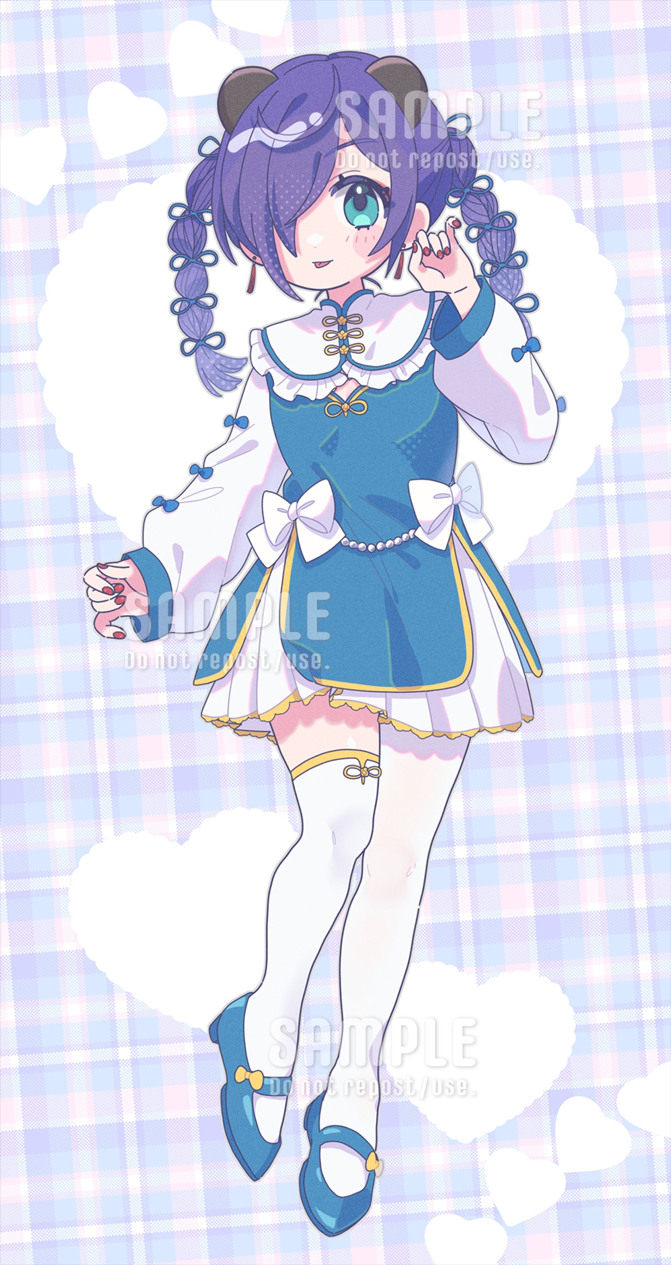 個人VTuber様 グッズ用イラスト-1