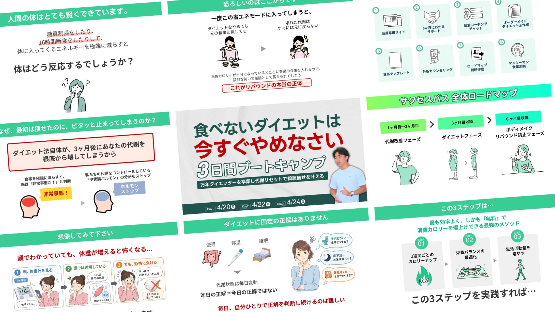セミナースライド｜ローンチプロダクト（ダイエットコーチ）-1