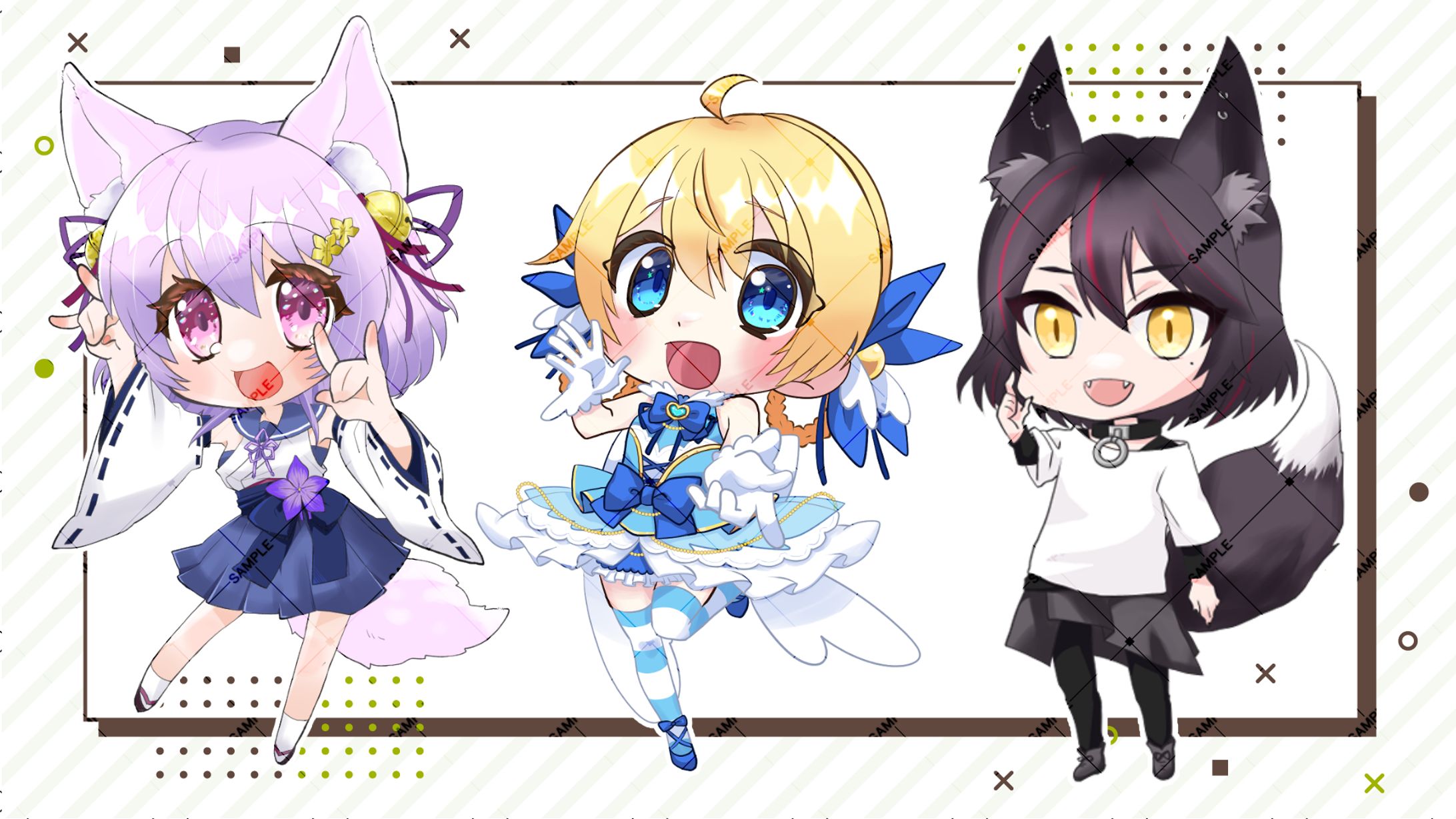 【依頼】ミニキャラ（SD）サイズ立ち絵-1