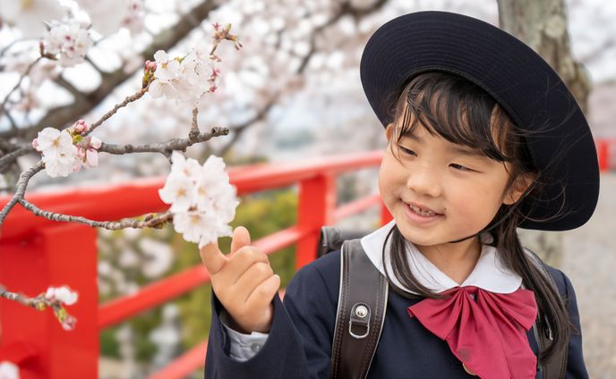  入学記念撮影