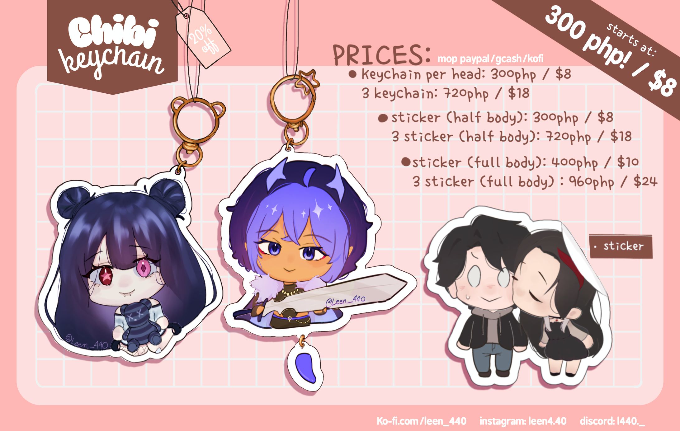 Chibi commission sheet-1