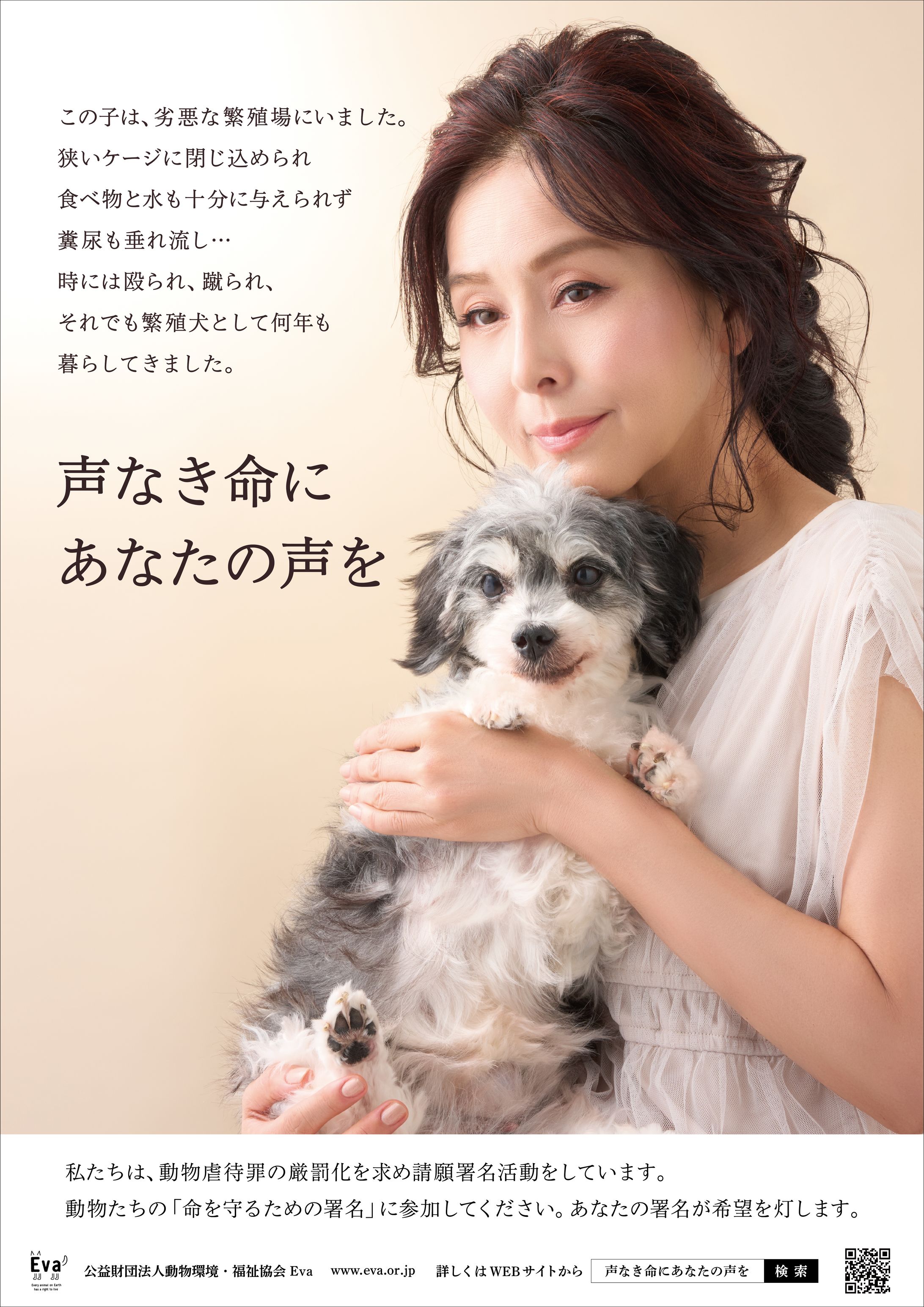 動物環境啓発ポスター撮影ディレクション/デザイン-1