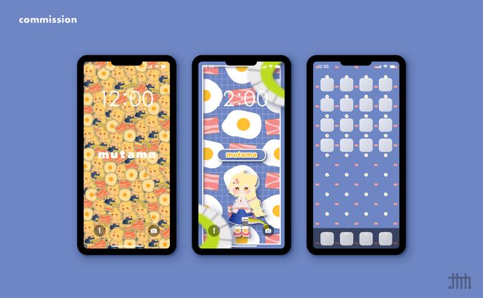 【skeb】へんなの様 スマホ壁紙