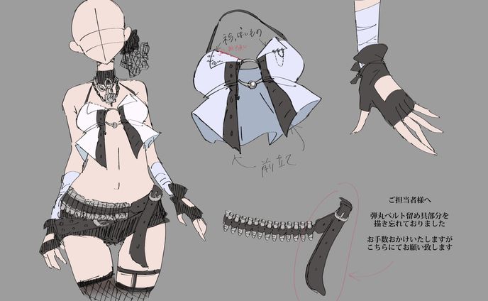 Vtuber costume　design