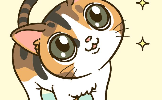 リクエストのペットイラスト