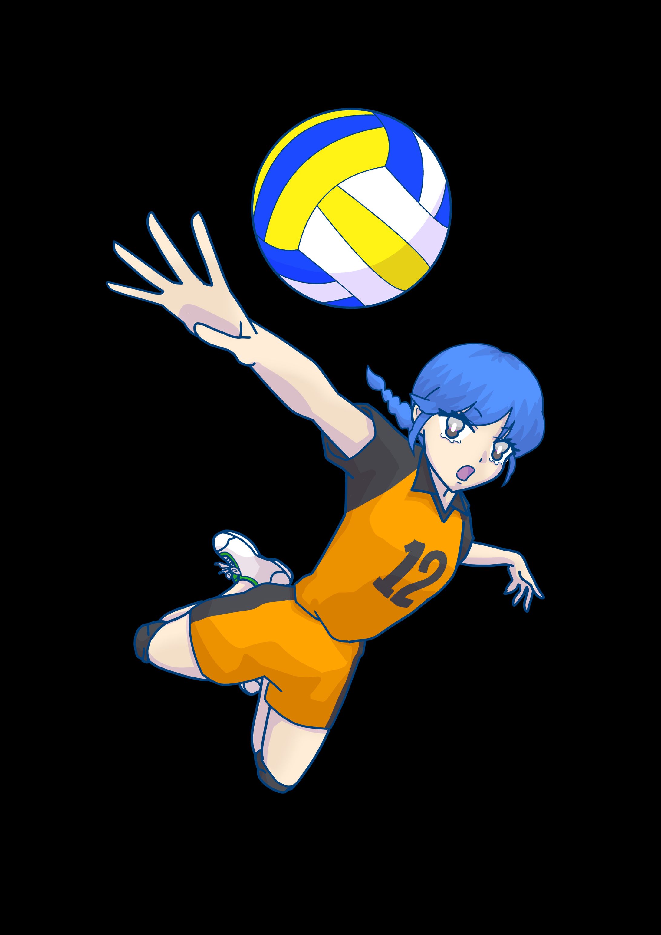 スポーツイベント　グッズ用イラスト-1