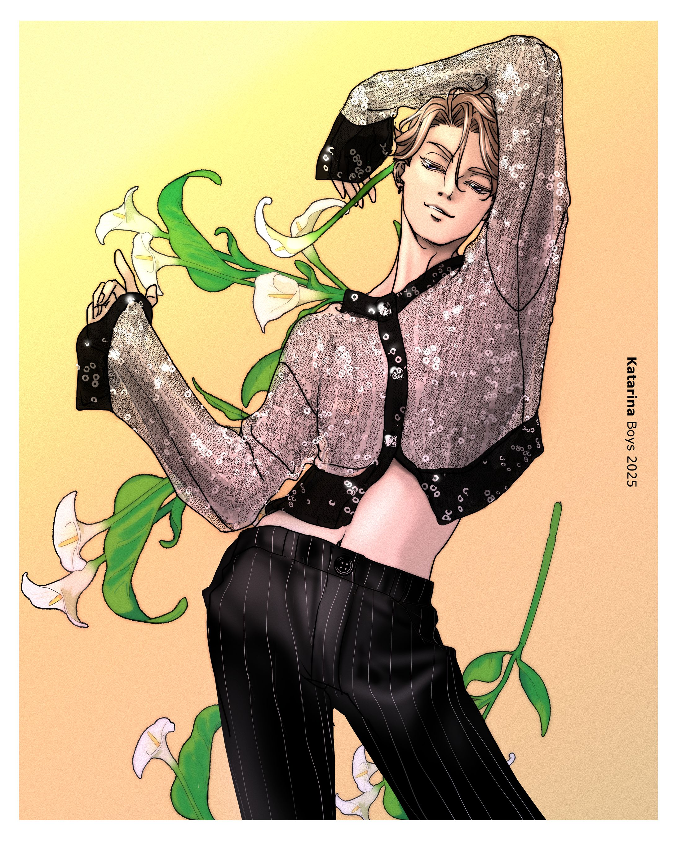 マンガ「Let's BL」キャラクターイラスト-1