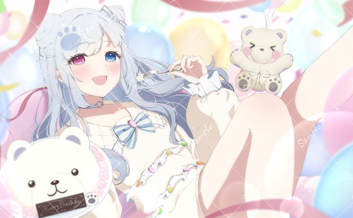【仕事絵】水瀬茉白様 お誕生日記念イラスト
