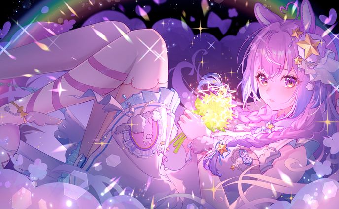 星見アリナ(Vtuber)誕生日イラスト