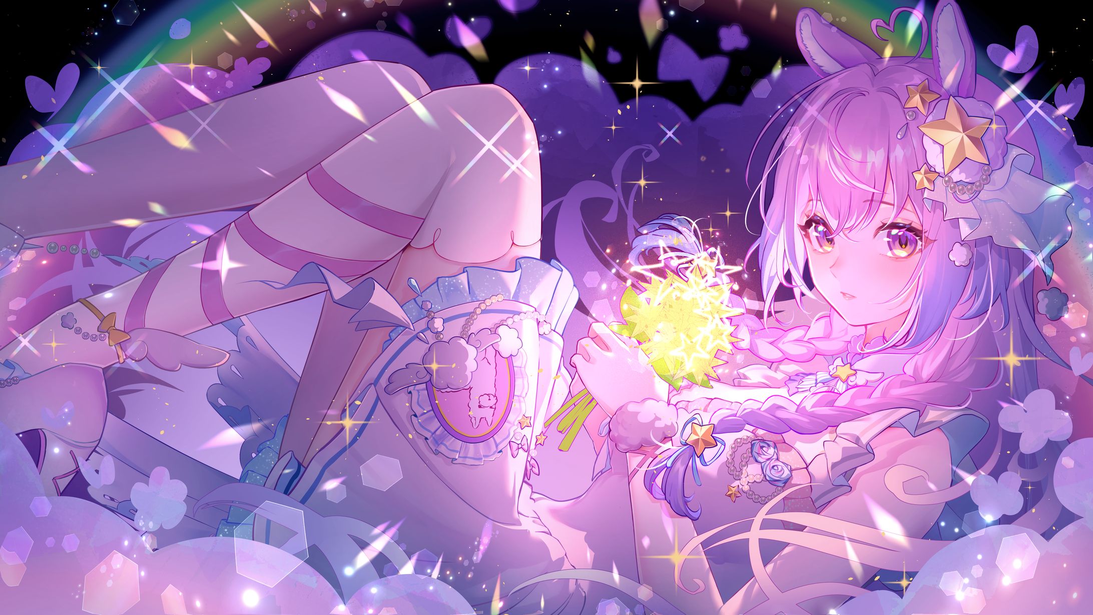 星見アリナ(Vtuber)誕生日イラスト-1