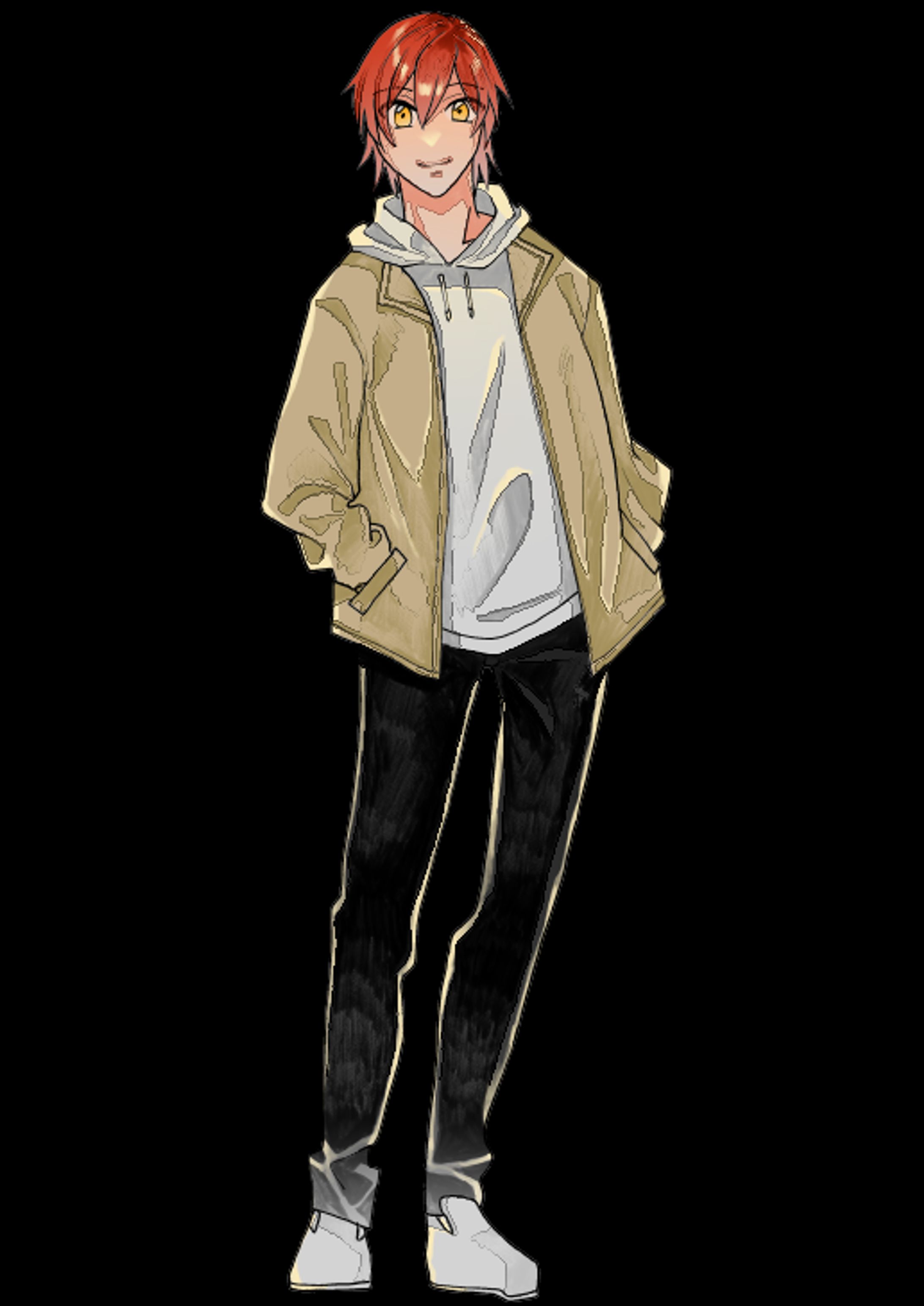 【TRPG】立ち絵：川北　秋（かわきた・しゅう）-1