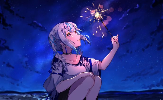 サムネイル、mvイラスト制作
