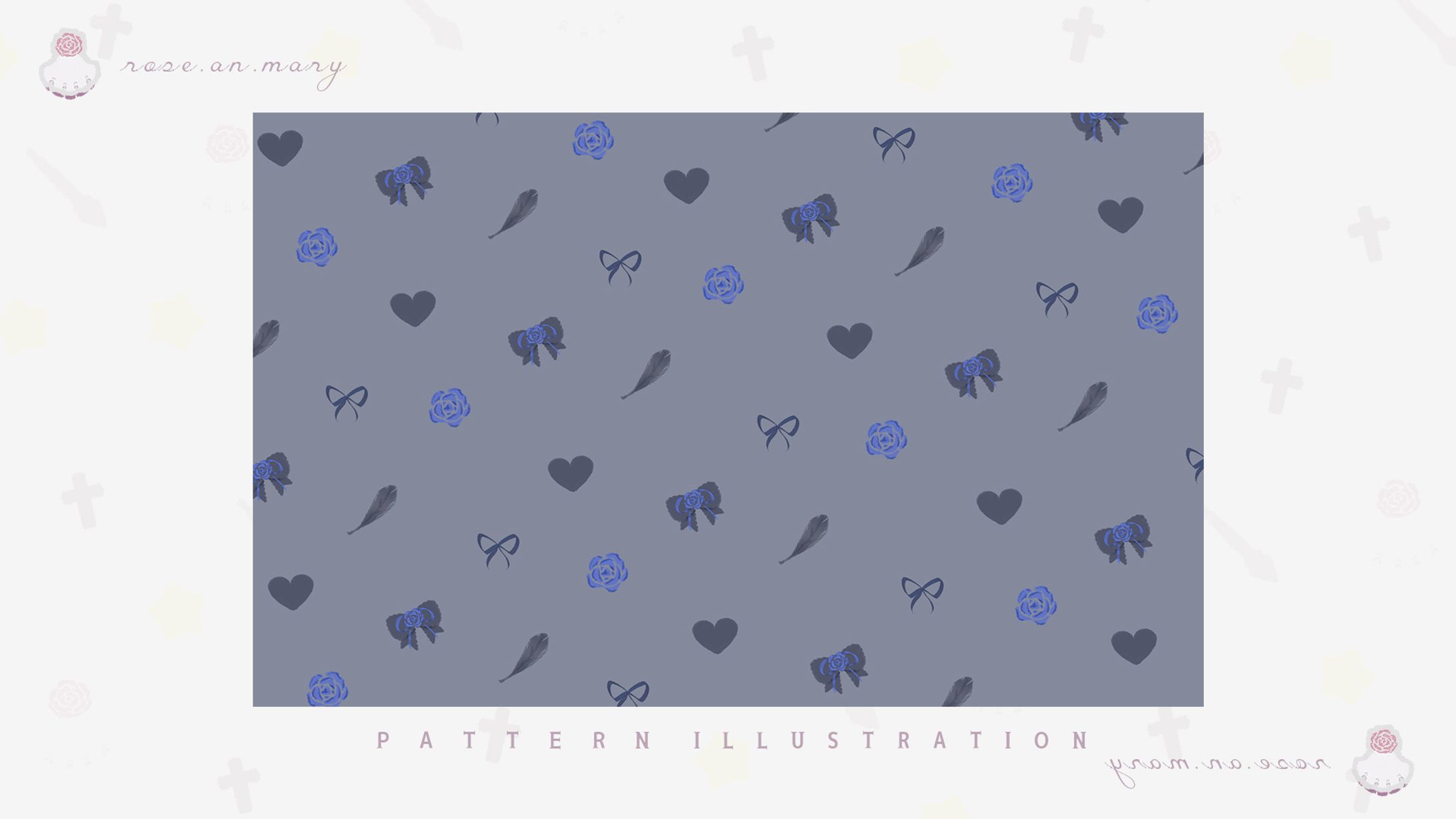 pattern design -- 夜烏うや様-1