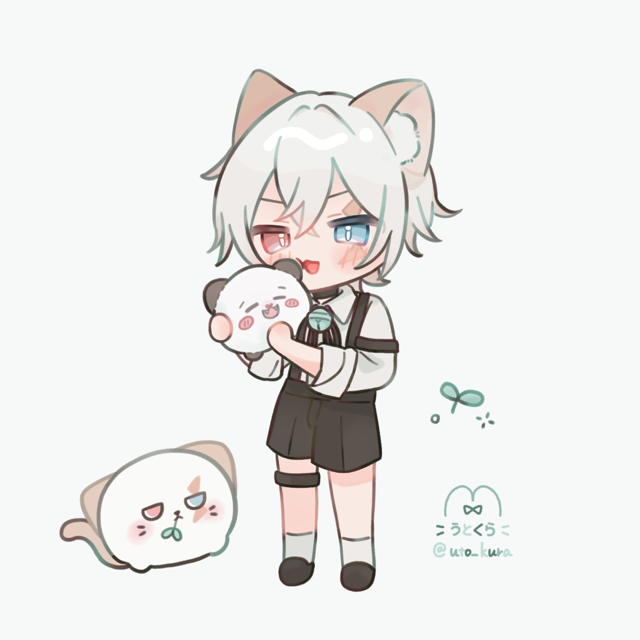 ねこ田 ＳＤイラスト-1