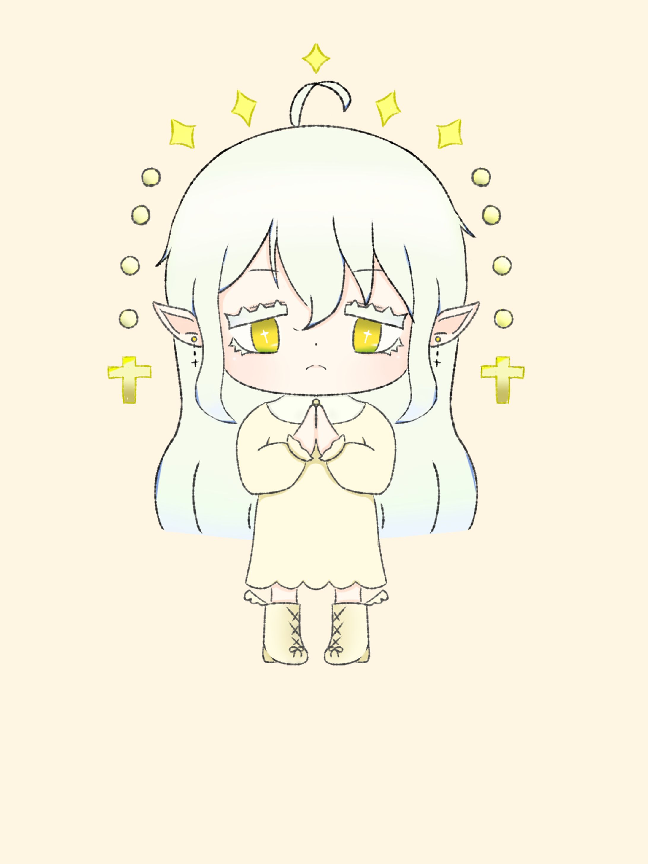 簡易版ミニミニキャラ　過去絵-1