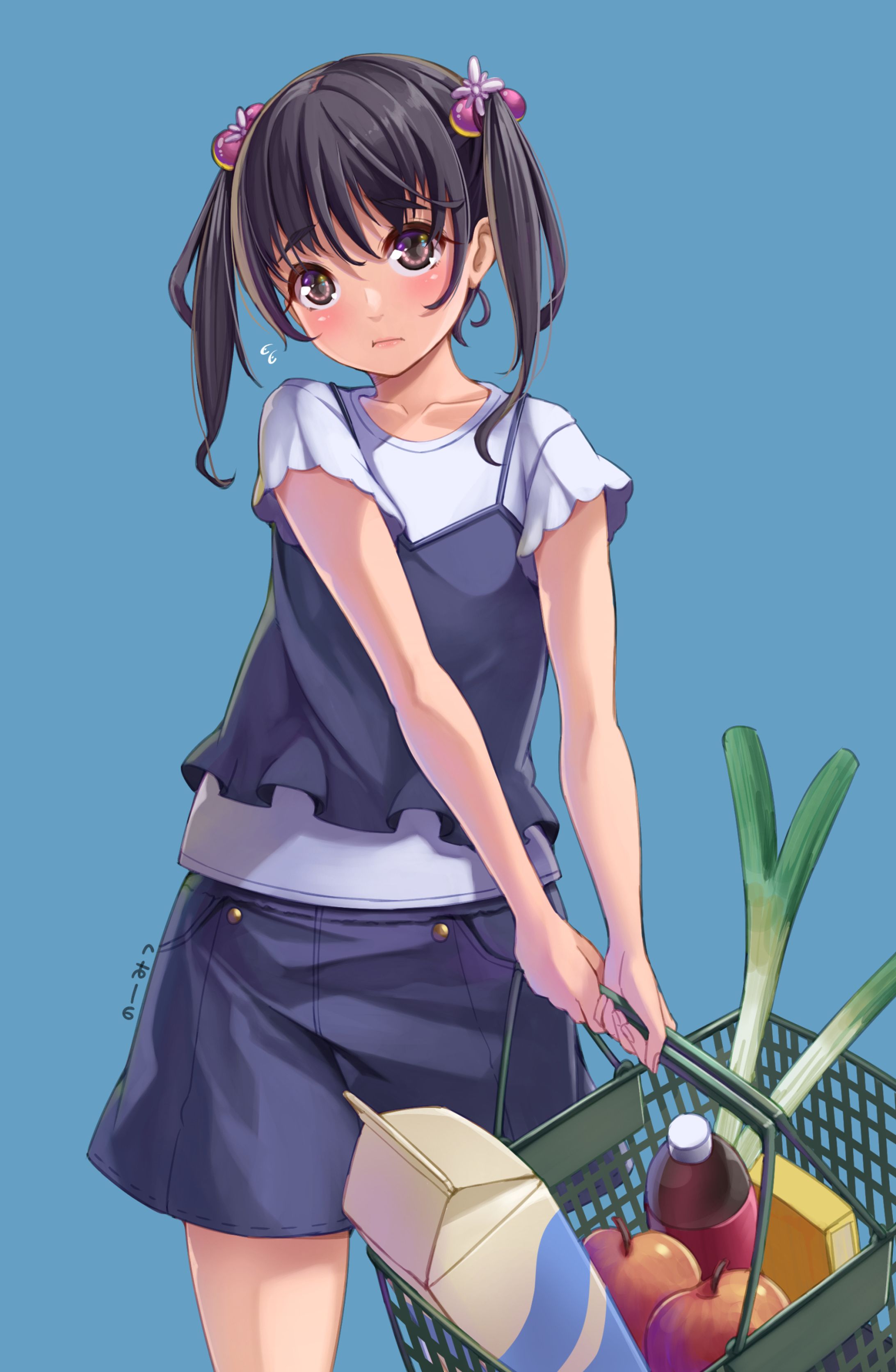 買い物少女-1