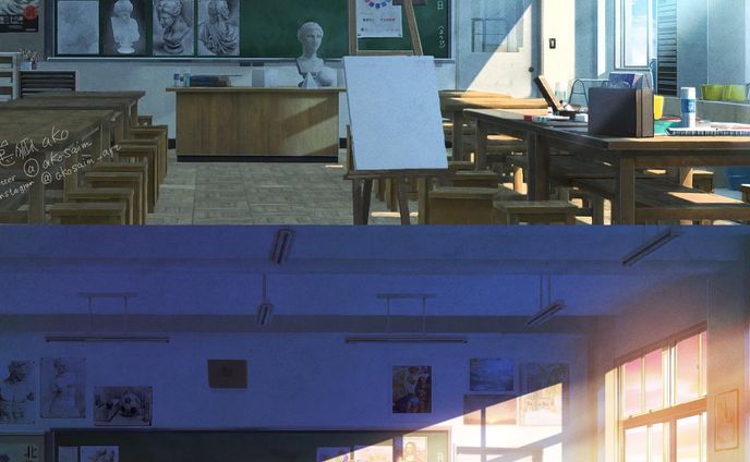 美術室　ARTROOM（夏霞み/エソラゴト）
.
.
.
.
.
.
.
.
.
.
.
.
.
#イラストレーターの輪を広げよう #背景圖 #背景ボード #風景画 #アニメ背景 #風景イラスト　#背景イラスト #背景イラストレーター #いらすとぐらむ #イラスト好きな人と繋がりたい #backgroundart #学校イラスト #美術室 #illustrationartists #illustrationartists #illustragram #artworkoftheday