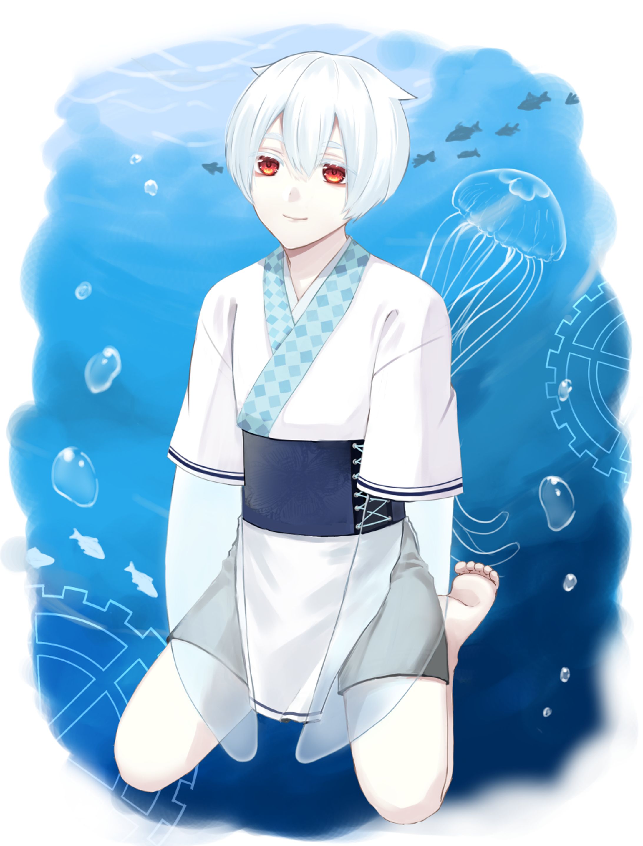 クリオネの擬人化少年-1