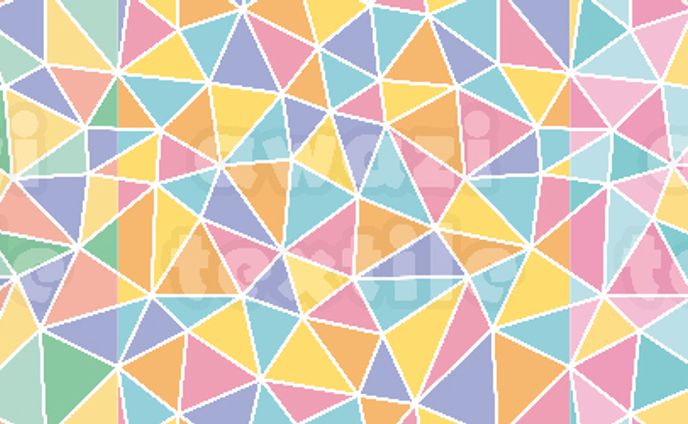 パステルカラー、origami