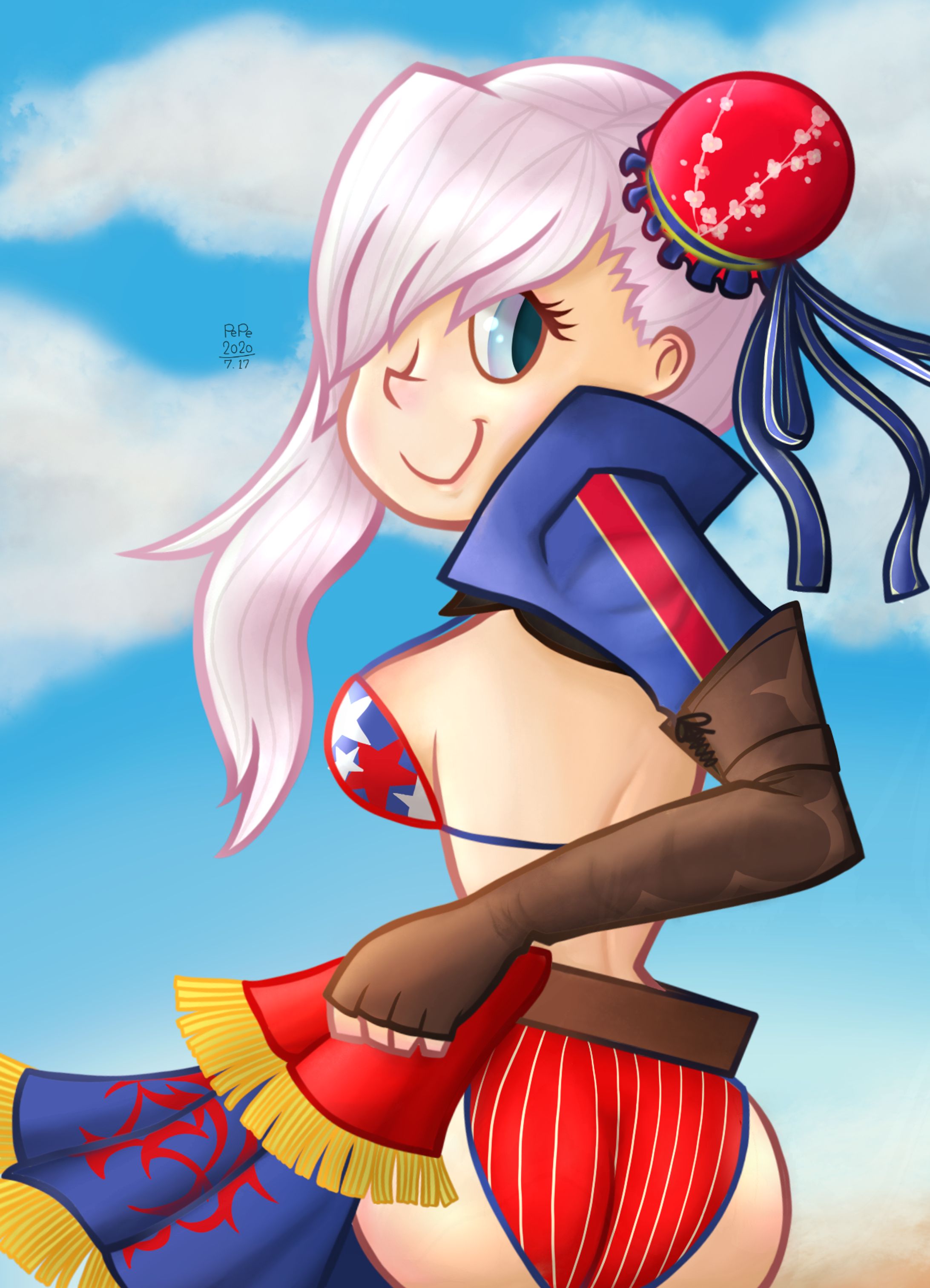 水着武蔵ちゃん-1