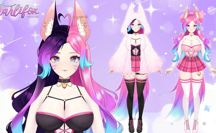 Starlifox VTuber Model