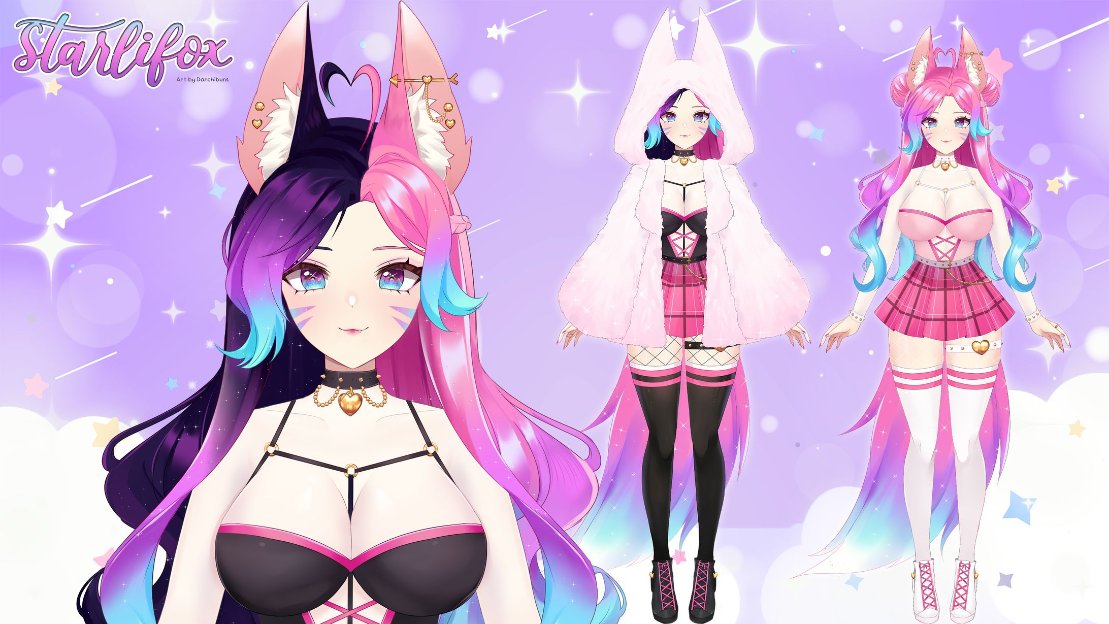 Starlifox VTuber Model-1