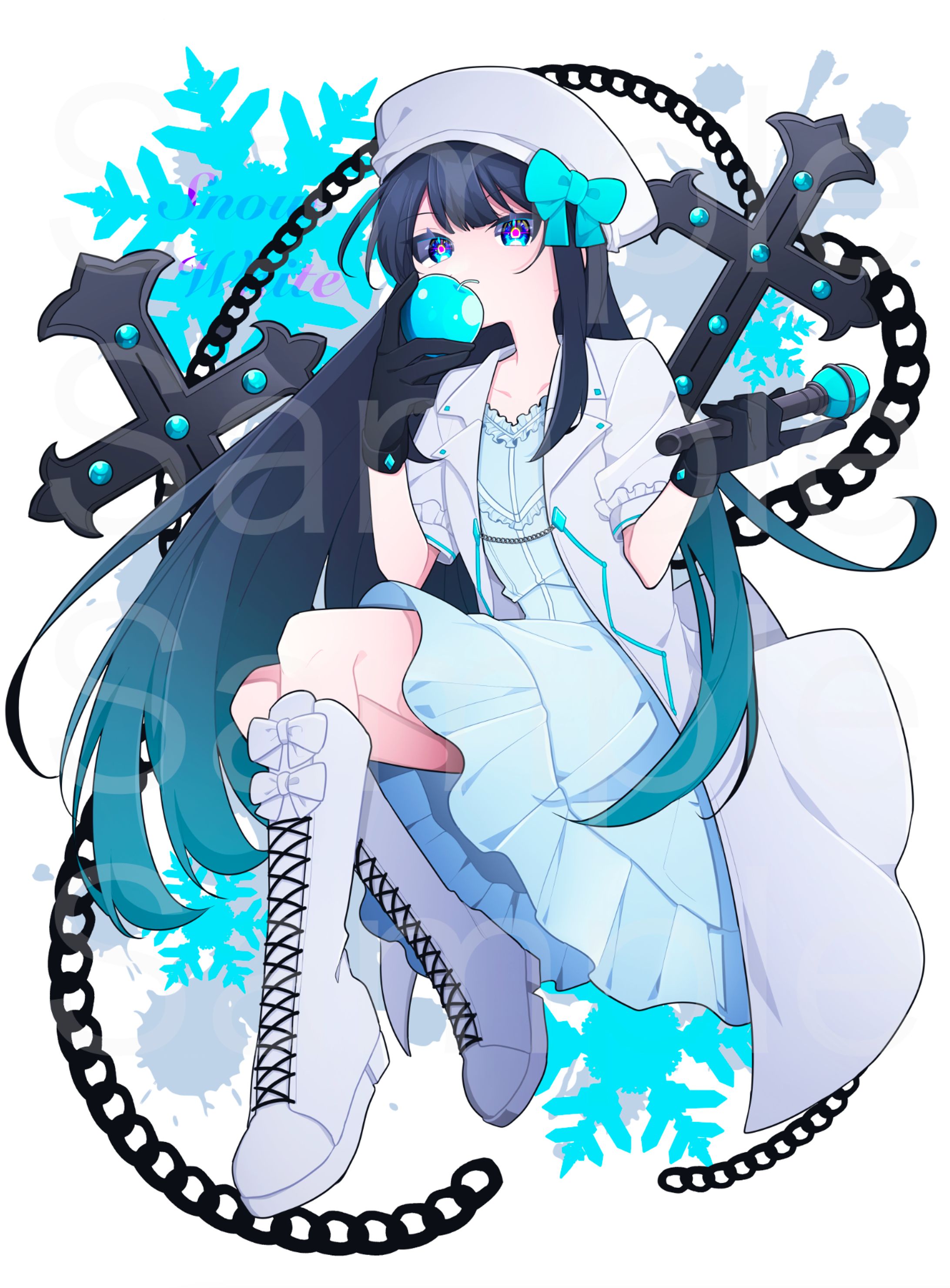 【work】白雪様 グッズイラスト-1