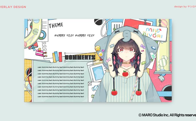 V&U Entertainment Mivi Aivori様 / OVERLAY DESIGN