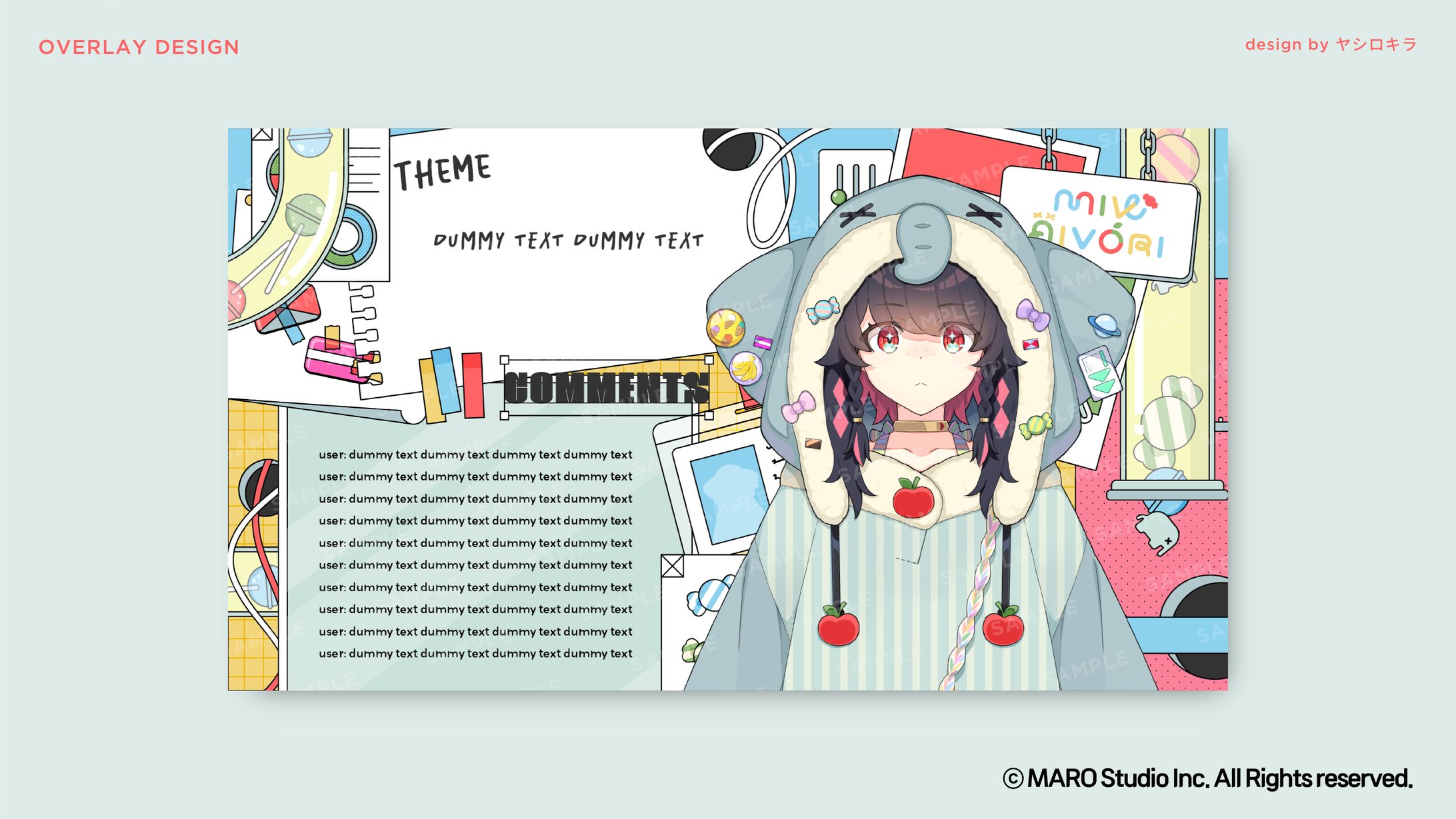 V&U Entertainment Mivi Aivori様 / OVERLAY DESIGN-1