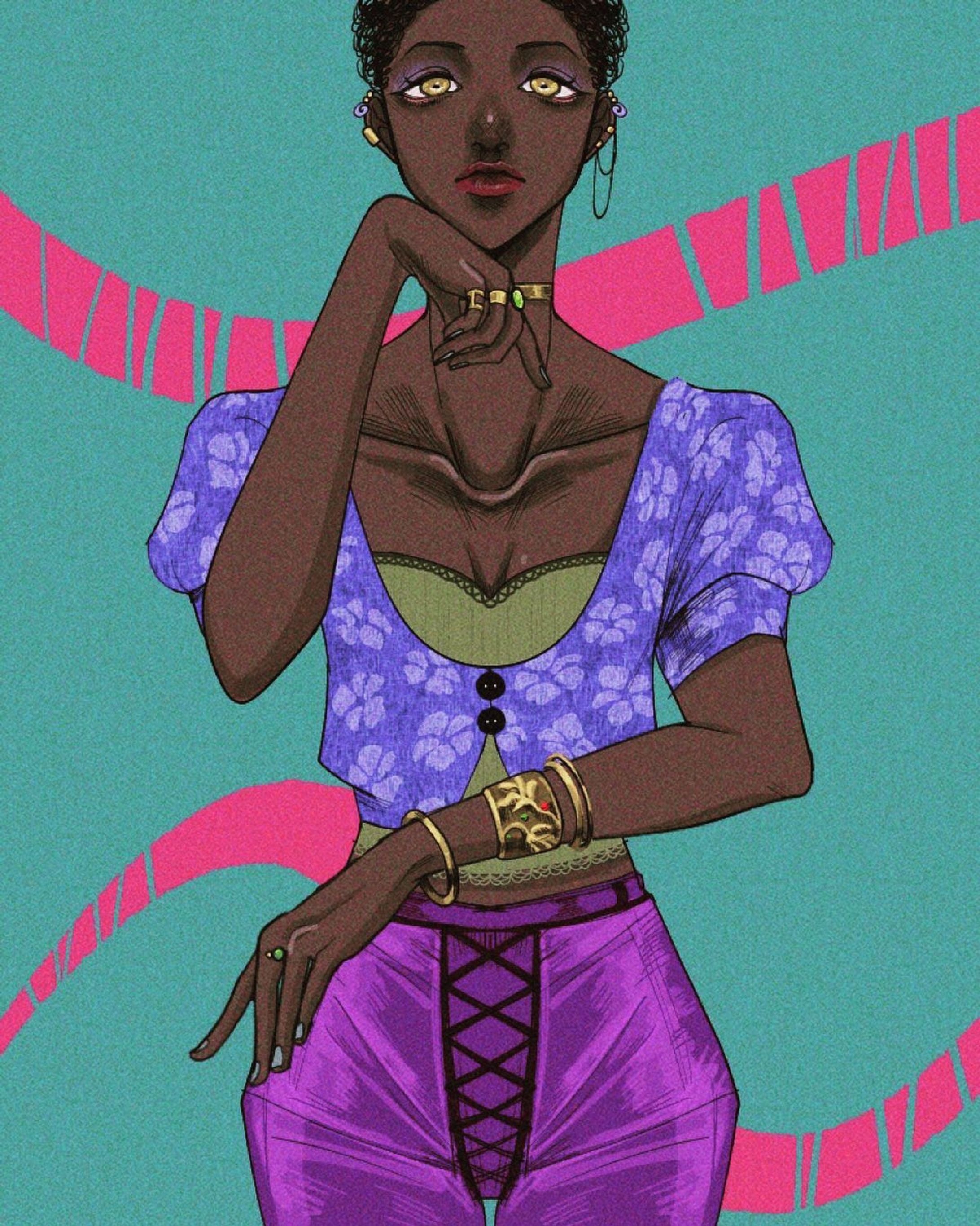 Hawaiian

#イラスト #fashion #イラストグラム#illustration#drawing#art#illust-1