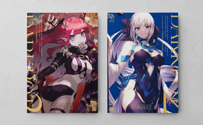 DARK POT 2　同人誌デザイン