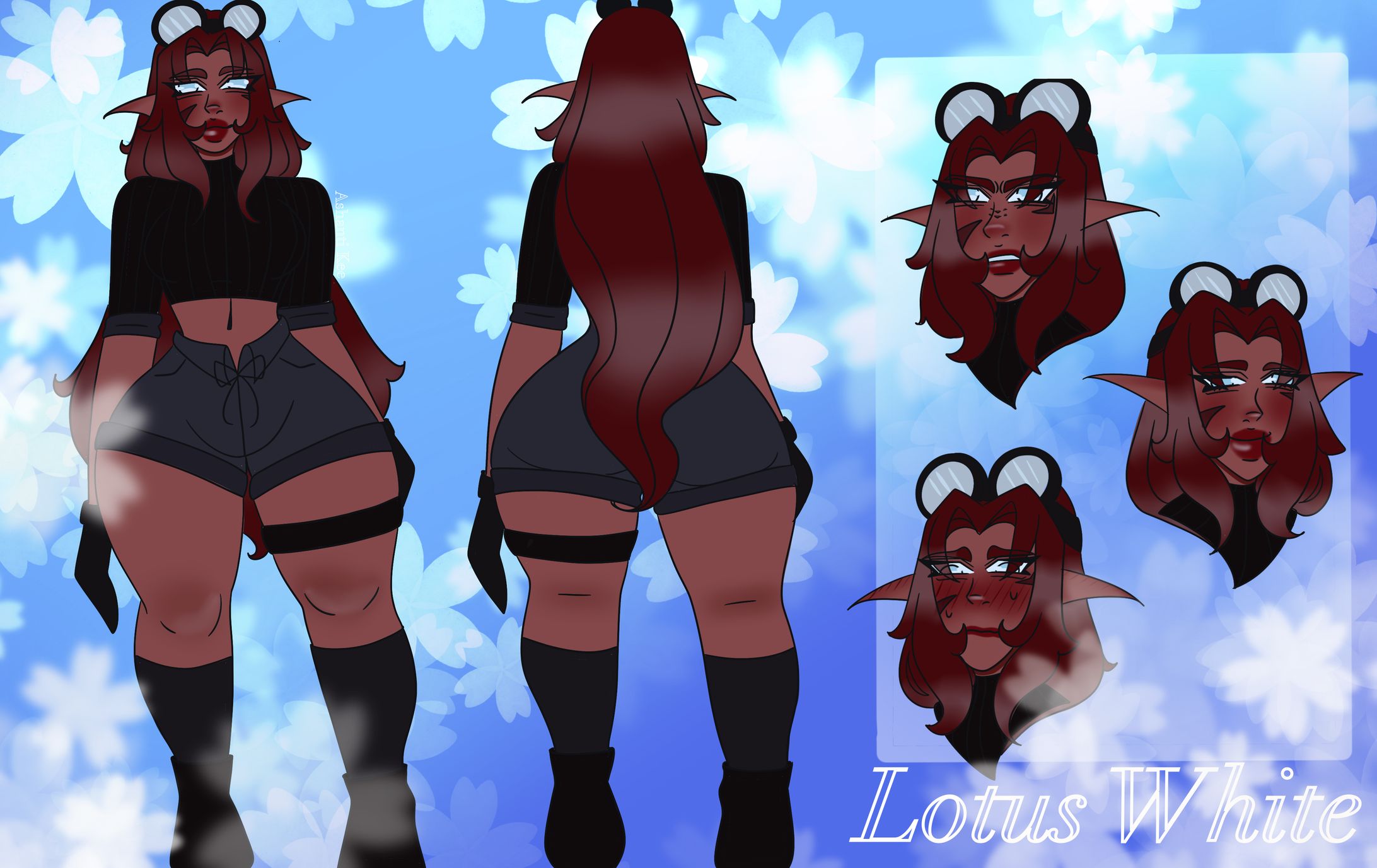 My Character Lotus White -1