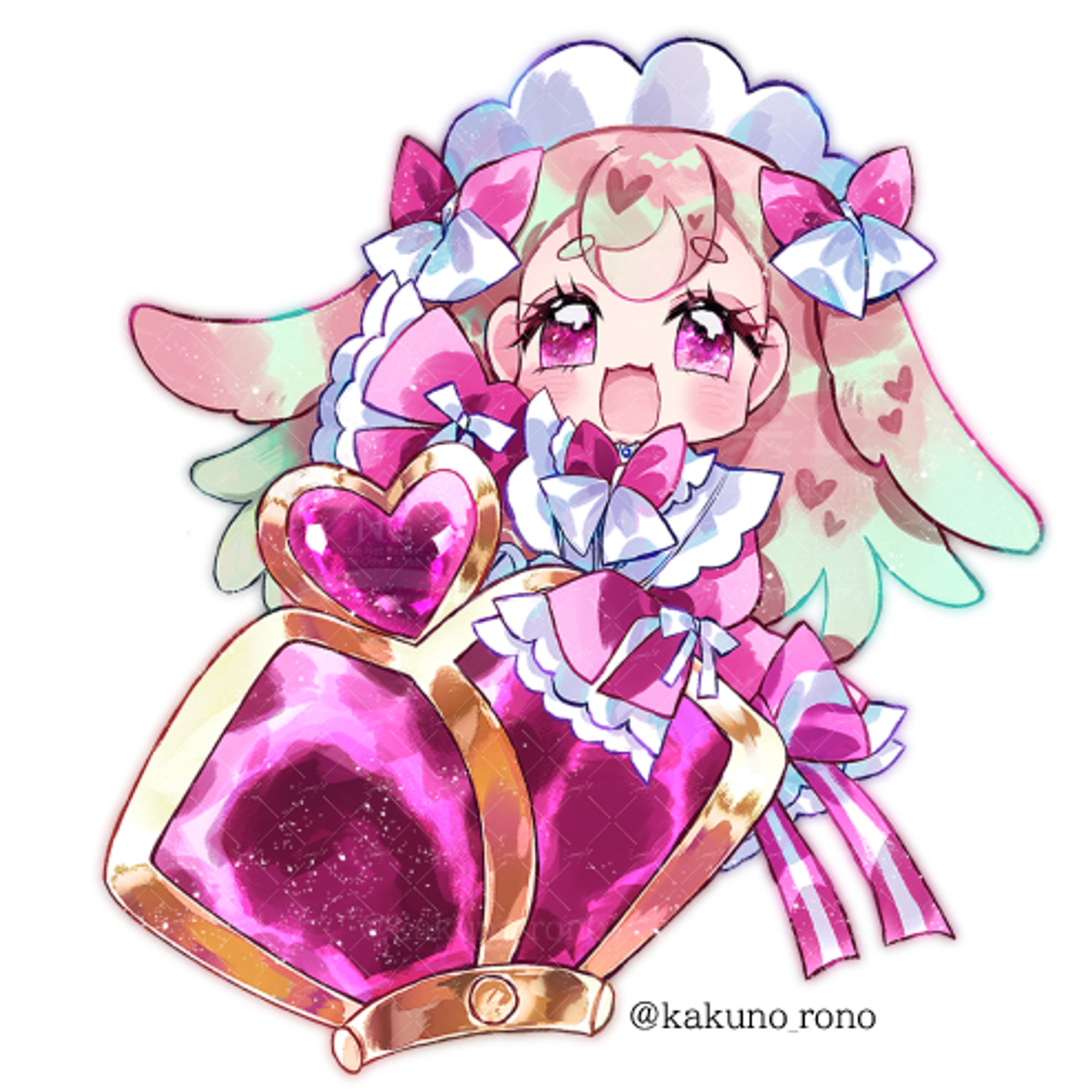 デフォルメイラスト（プリキュアファンアート）-1