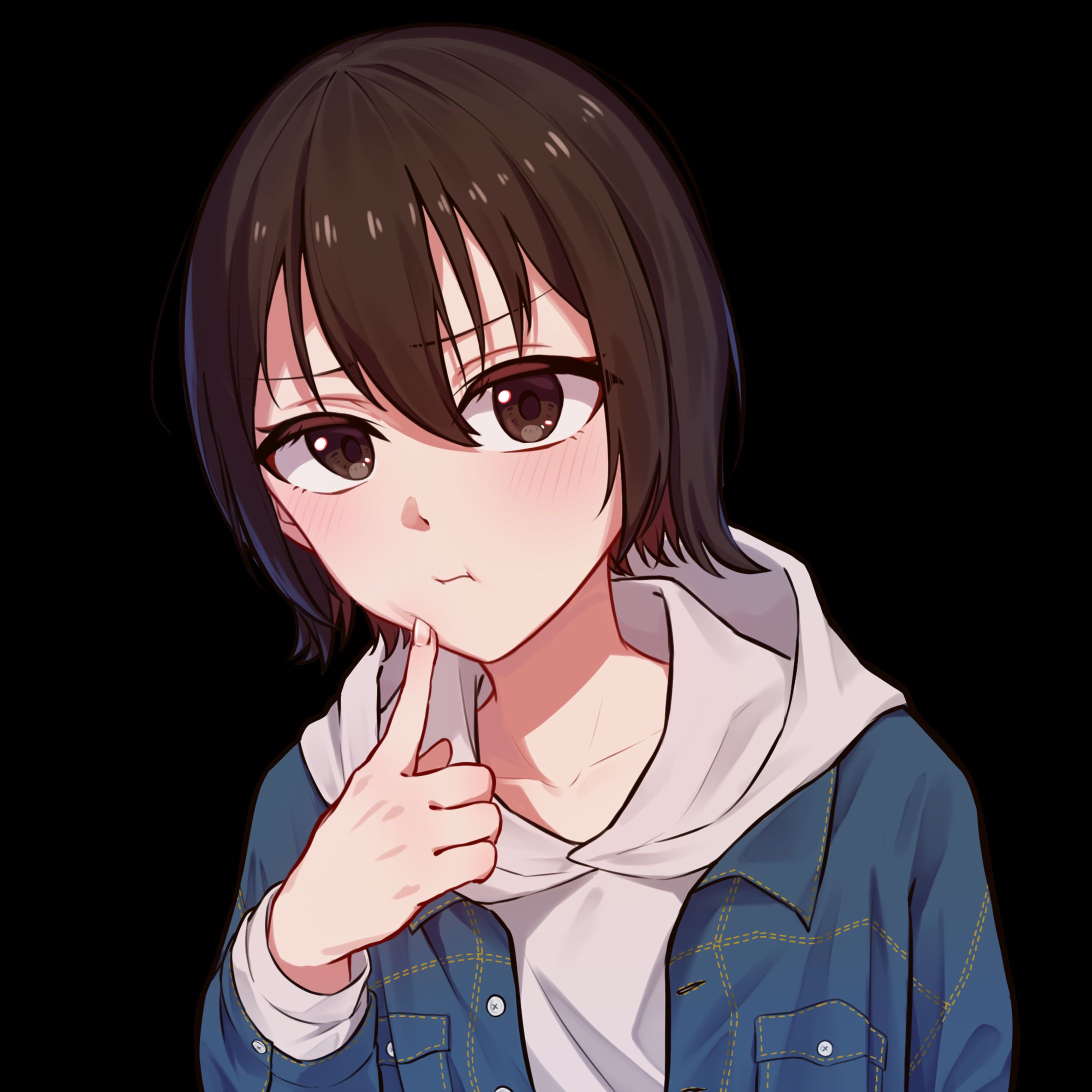 依頼/ショートヘアにゃんころりん-1
